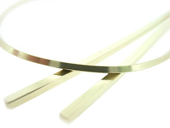 A90 9ct gold square wire