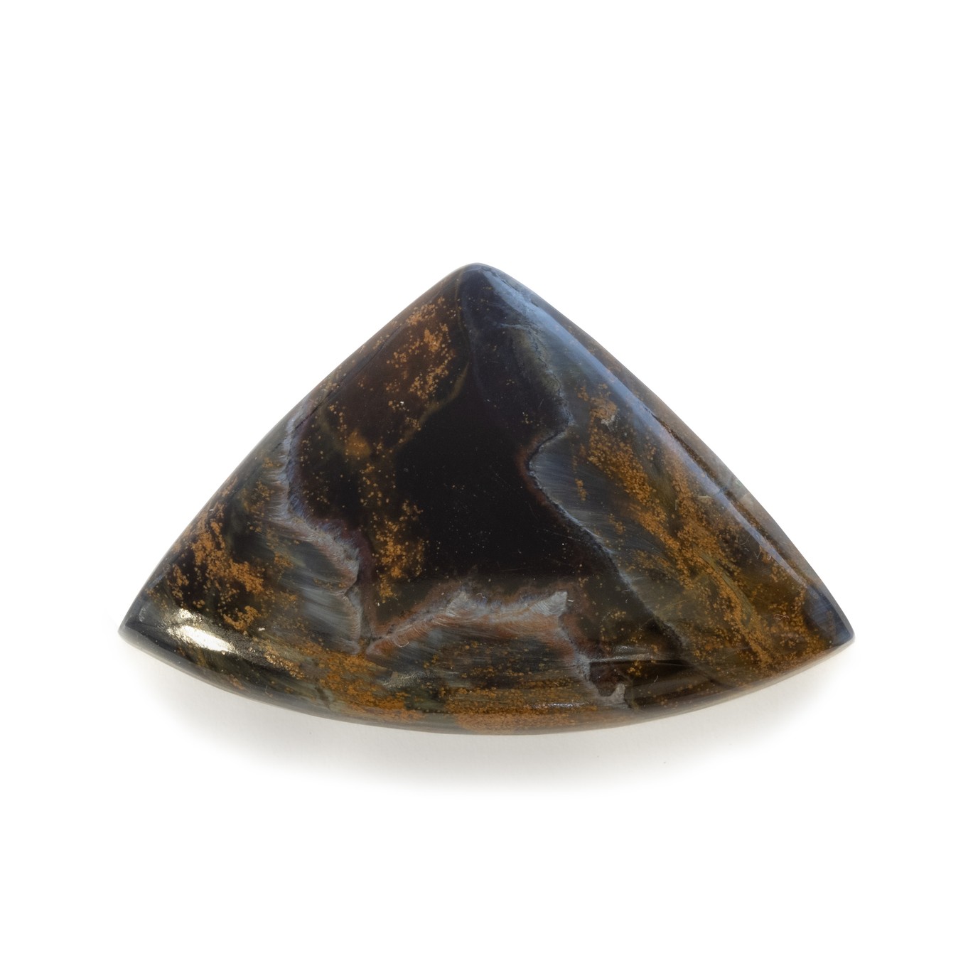 Pietersite Freeform Cabochon, Approx 36x24.5mm