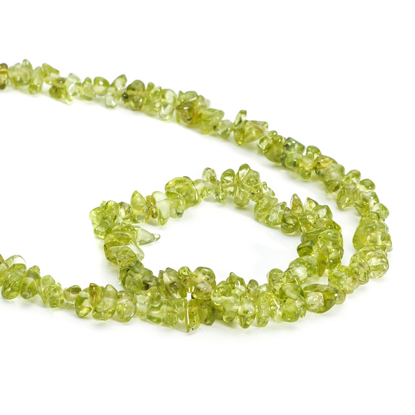 Peridot Chip Beads