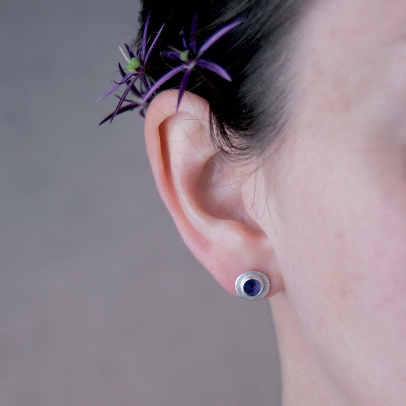 Vikki Hall iolite earrings