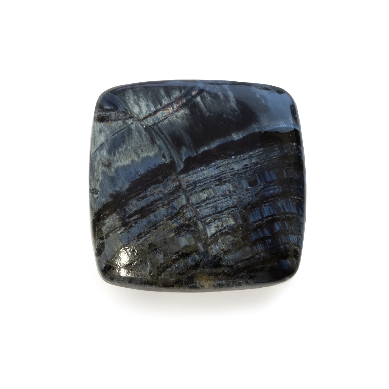 Pietersite Freeform Cabochon, Approx 25.5x26mm