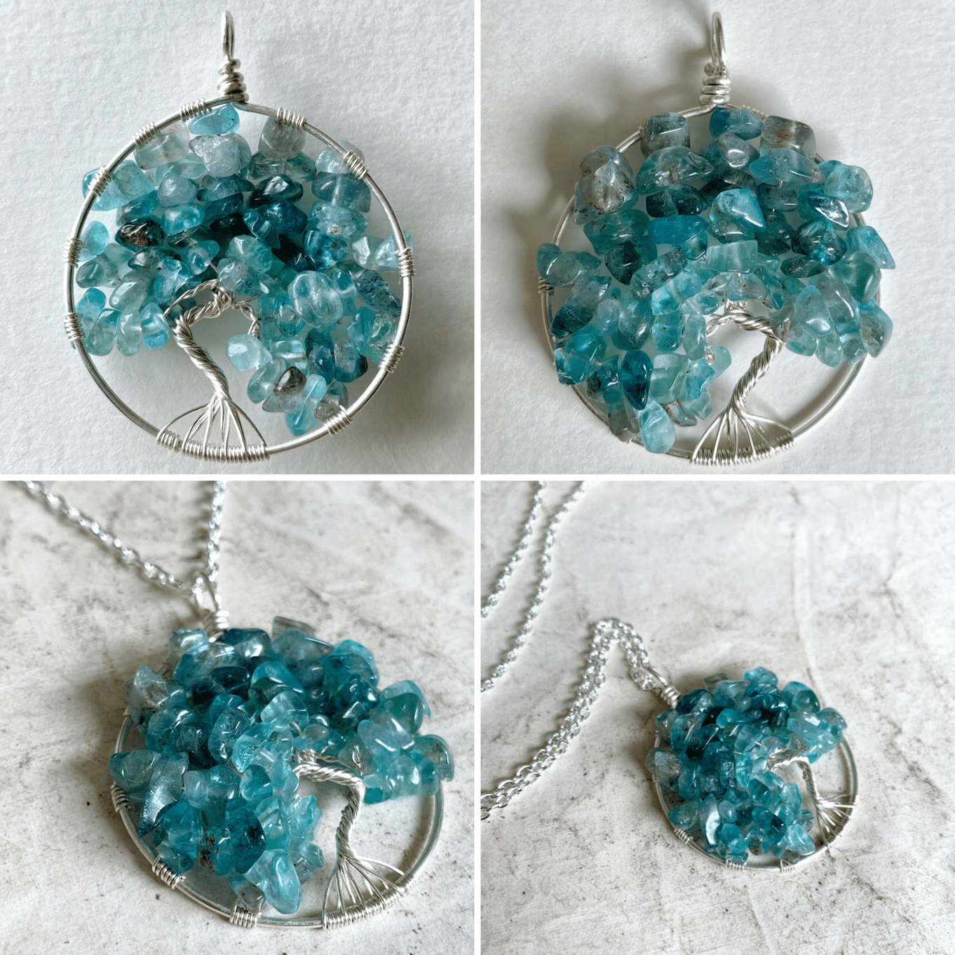 tree of life pendant tutorial