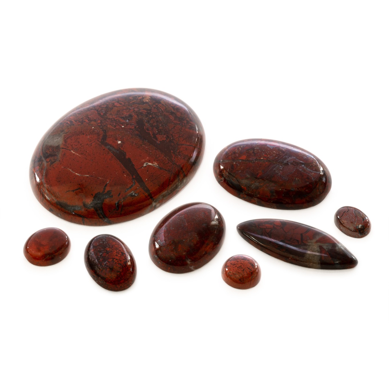 Brecciated Jasper Cabochons