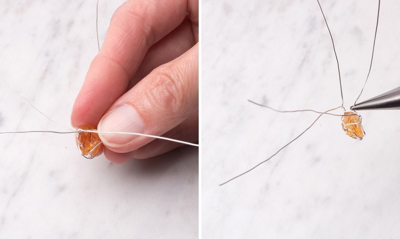 wire wrapped crystal tutorial