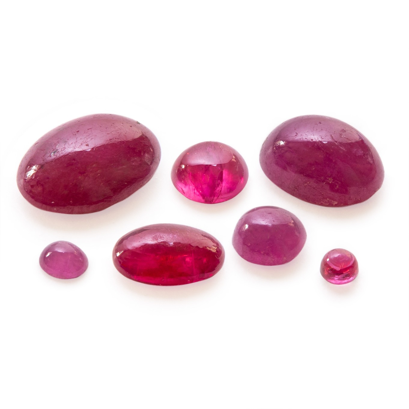 Ruby Cabochons