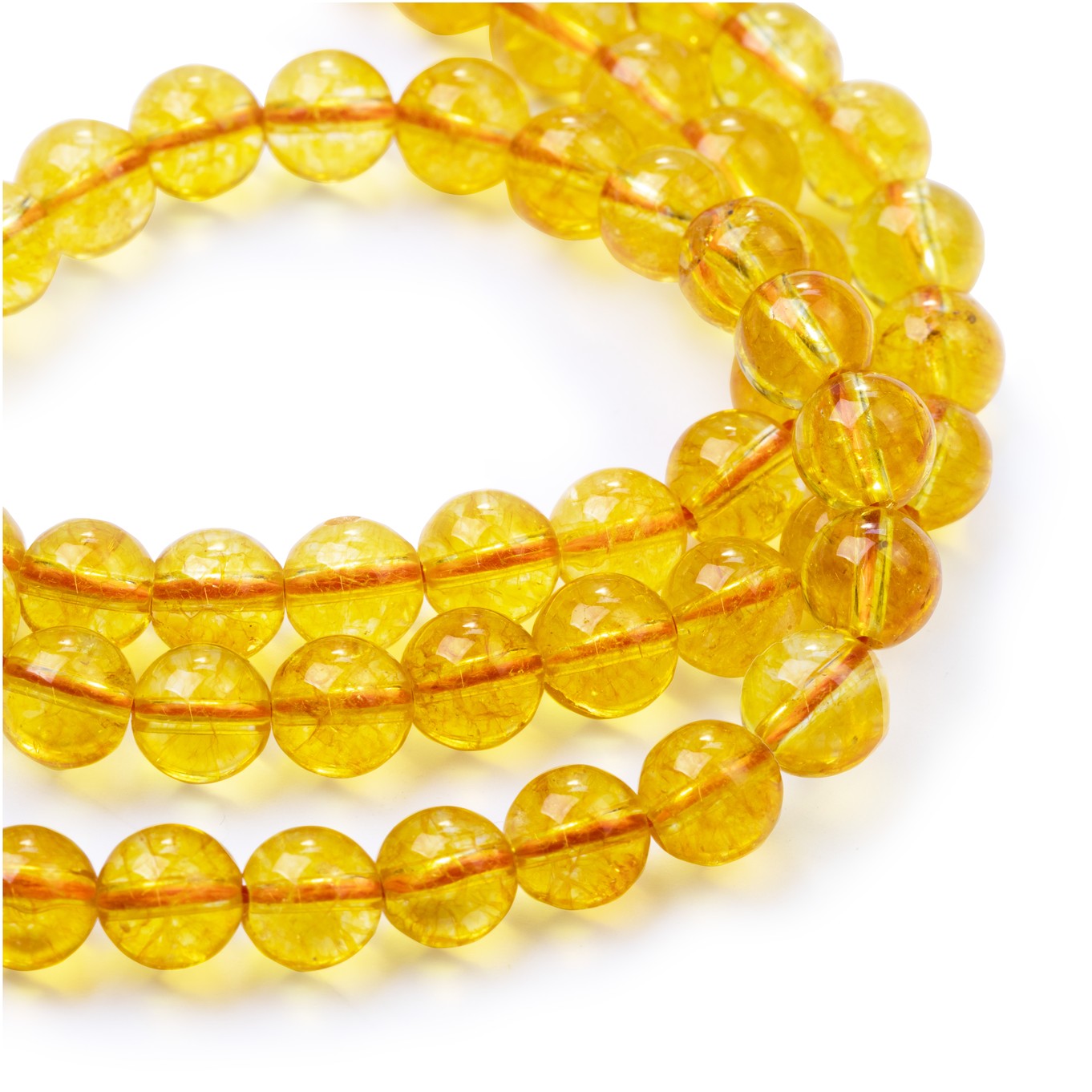 Citrine Round Beads - Various sizes