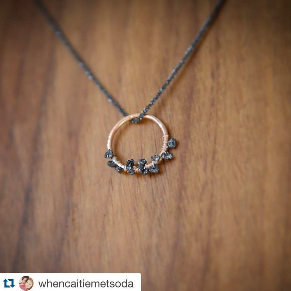 whencatiemetsoda comet catcher necklace