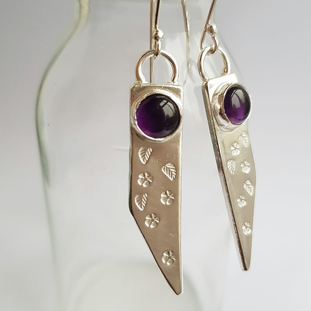 handmade amethyst jewellery