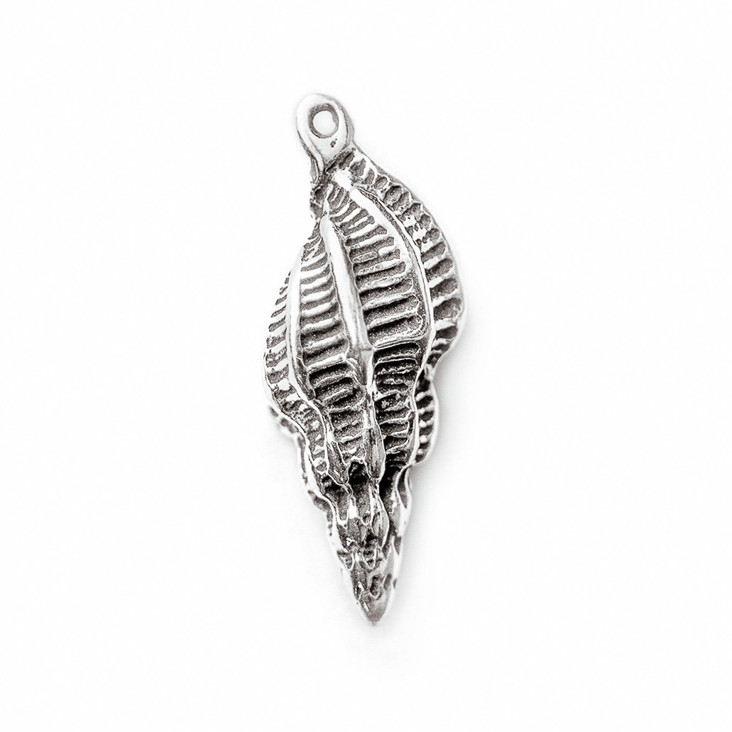 Sterling Silver Conch Shell Charm