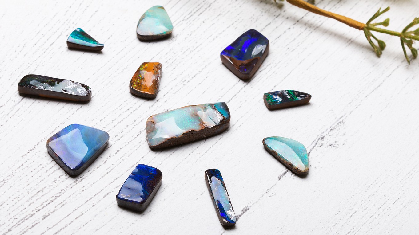 boulder opals