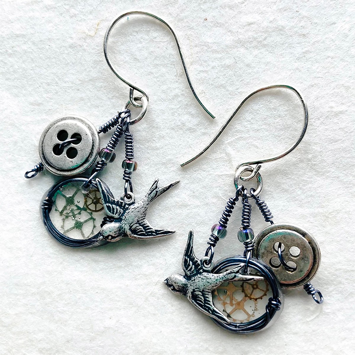 sara withers magpie earrings