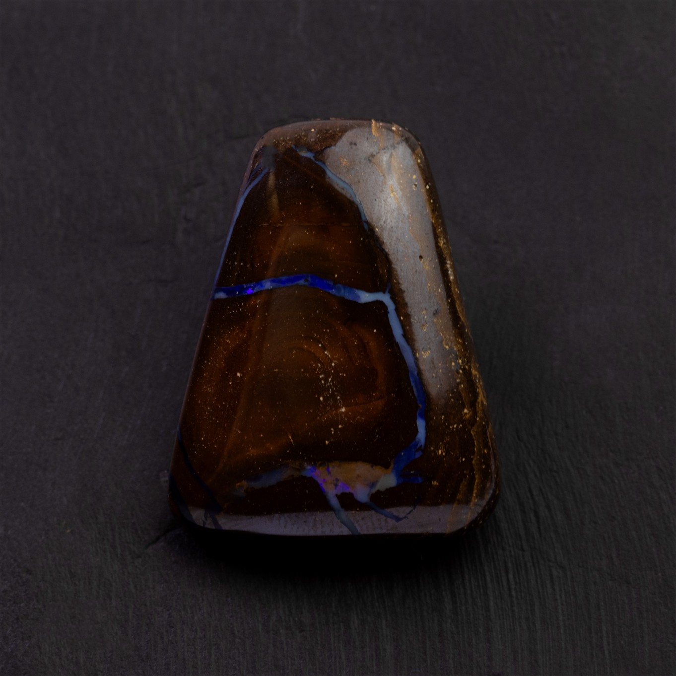 Freeform Australian Boulder Opal, Approx 24x19mm