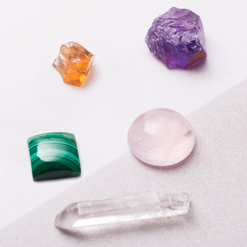 rough gemstones