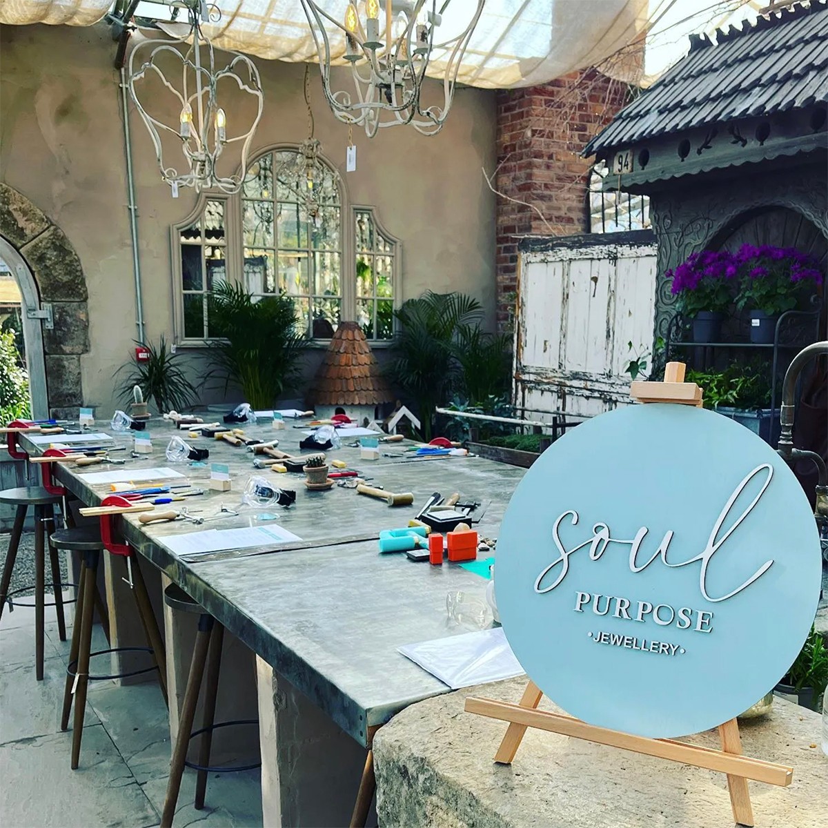 soul purpose jewellery workshop space