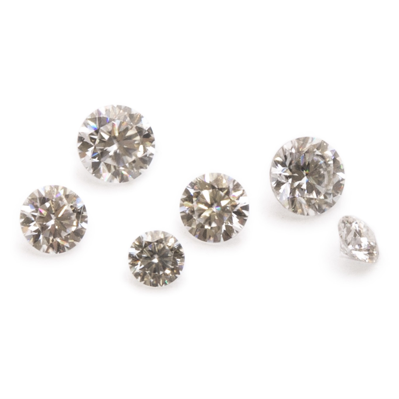 Moissanite Faceted Stones