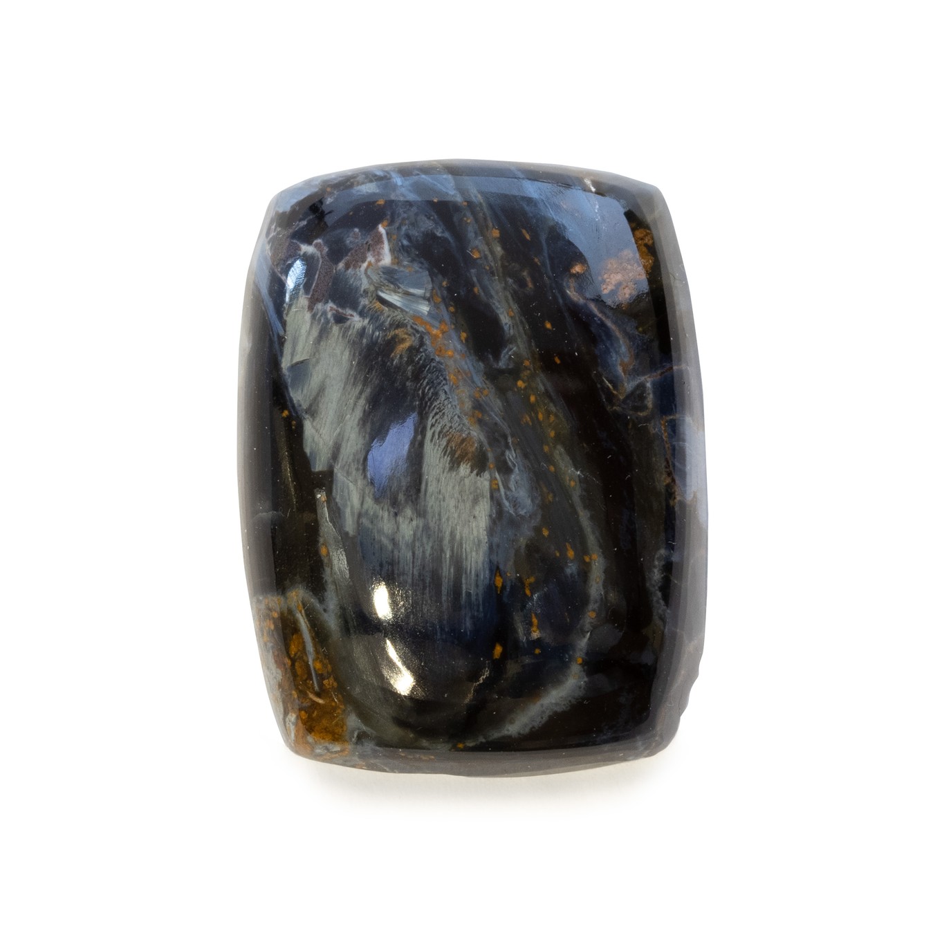Pietersite Freeform Cabochon, Approx 28.5x21.5mm