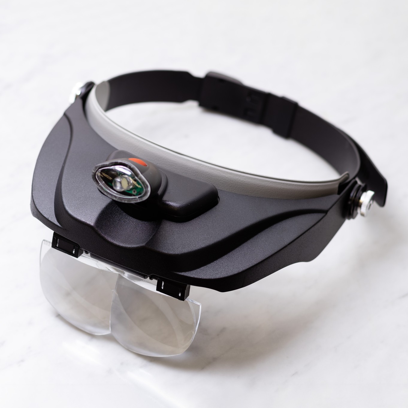 Headband Magnifier With Double LED Light