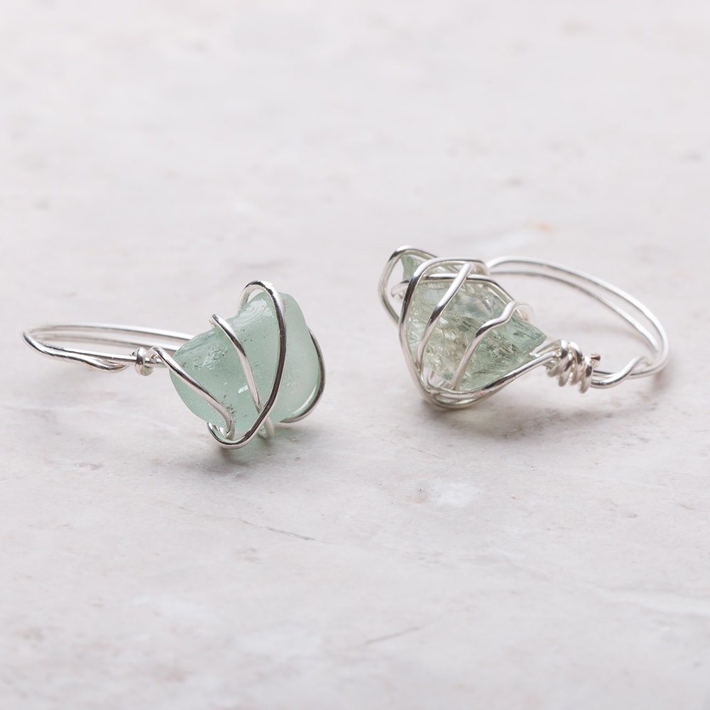 wire wrapped gemstone ring tutorial