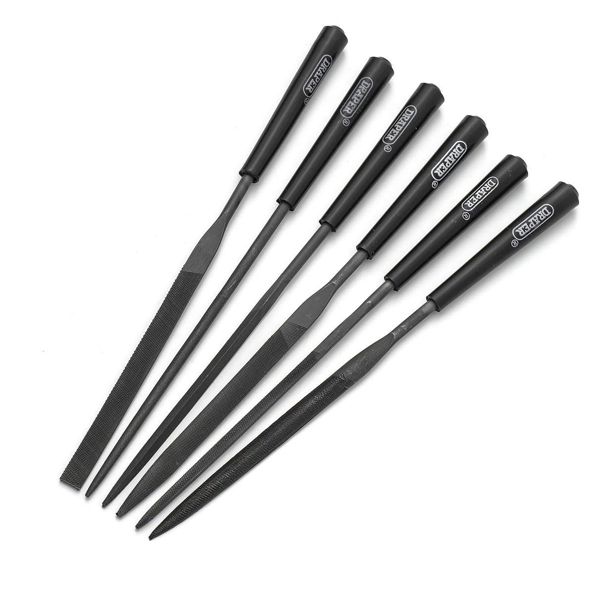 Set Of 6 Needle Files