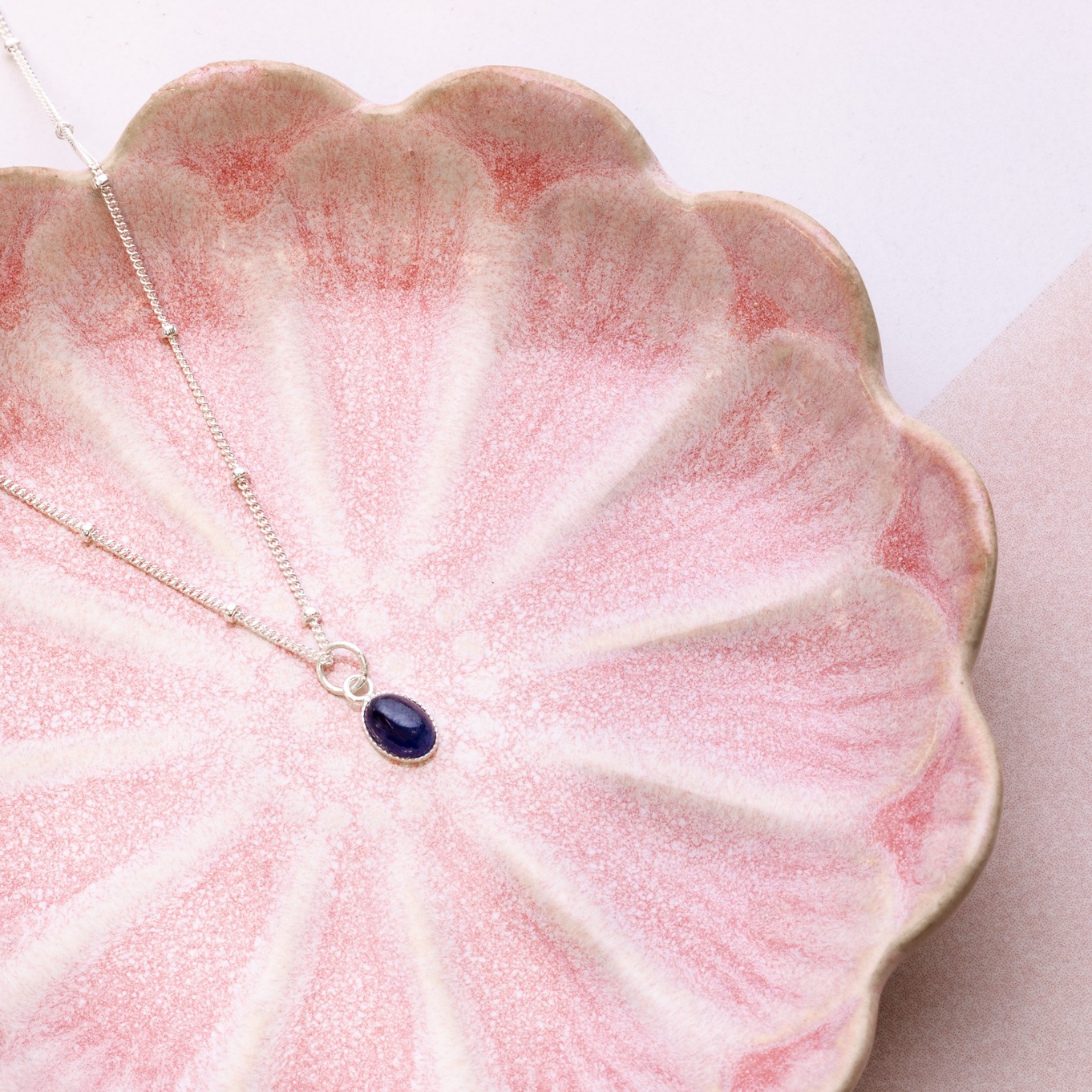 Blue Sapphire Necklace