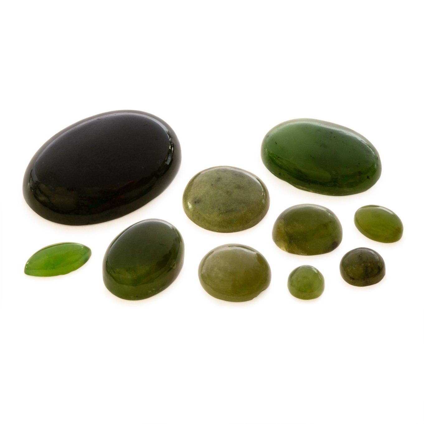 Nephrite Jade Cabochons