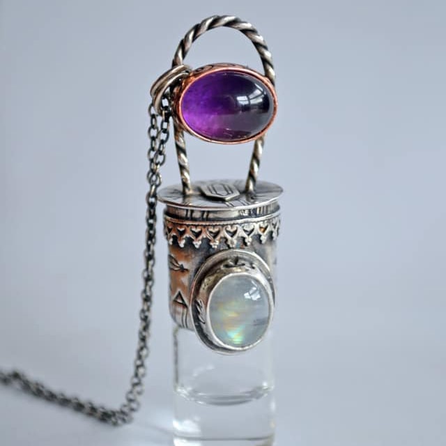 handmade amethyst jewellery