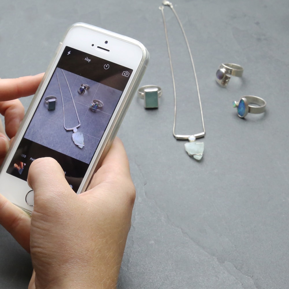 jewellery photography on your phone