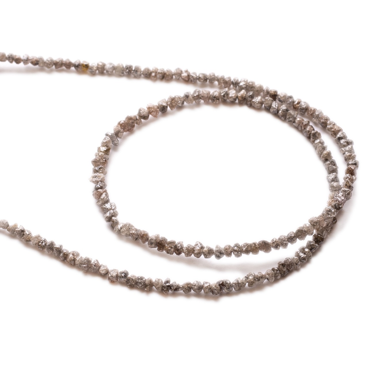 Champagne Diamond Natural Rough Nugget Beads - Various lengths