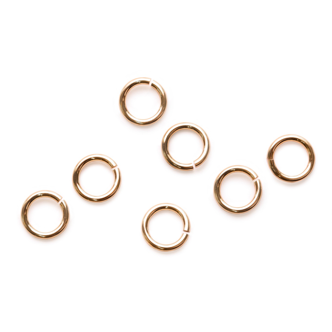 Gold Filled 5mm Round Jump Rings 