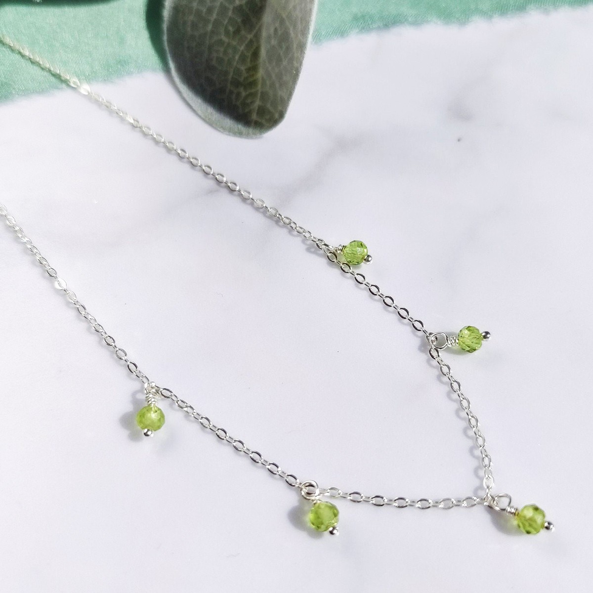 peridot necklace