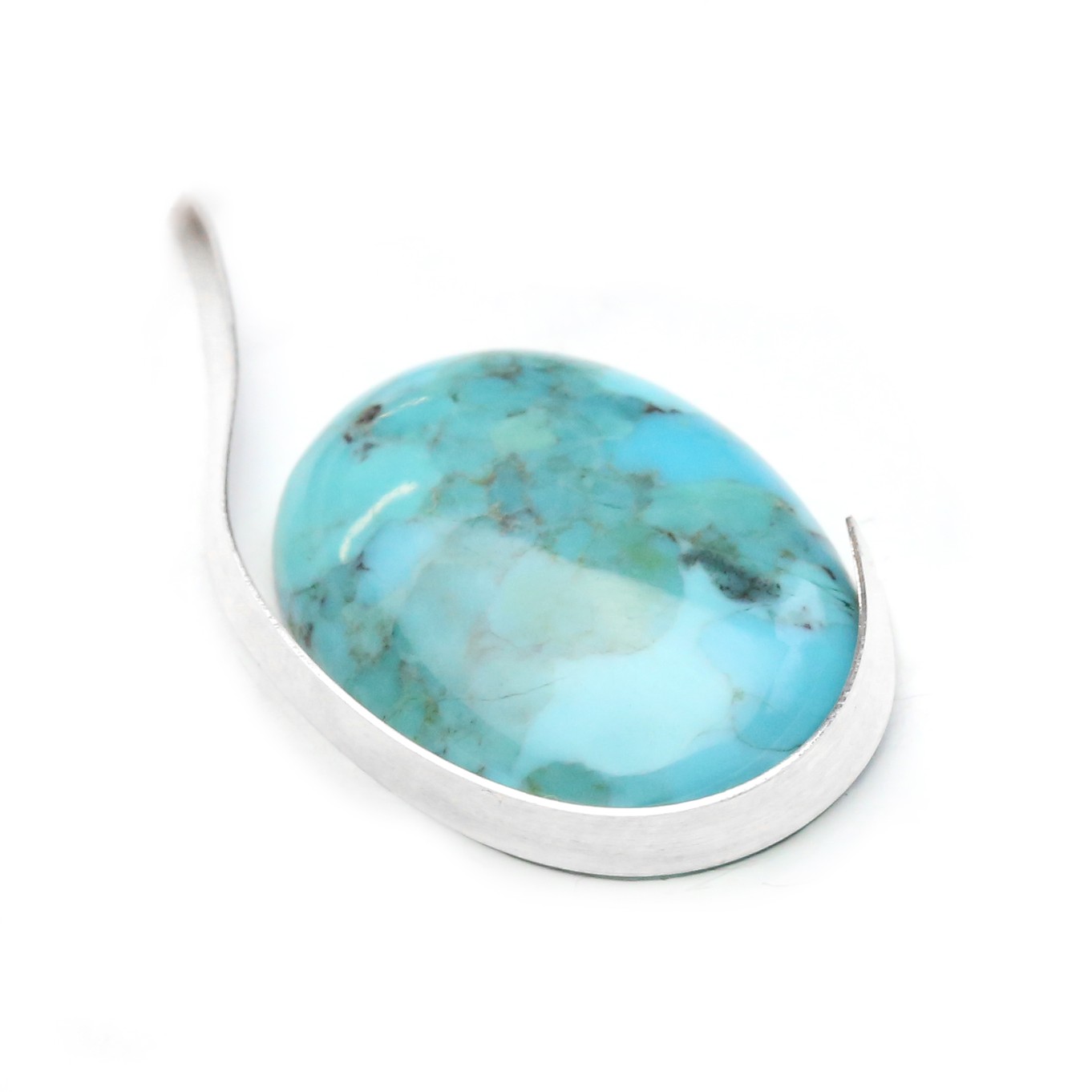 Fine Silver Bezel strip around a gemstone