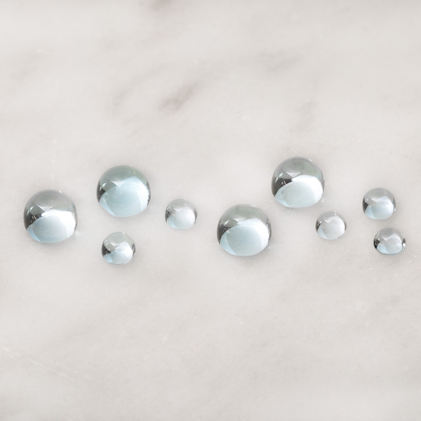 Sky Blue Topaz Cabochons 