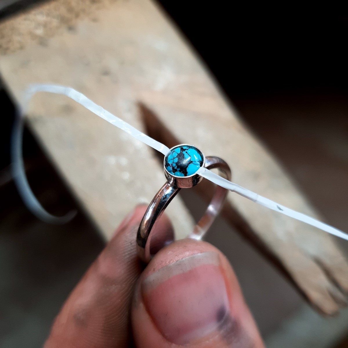 how to make bezel set cabochon ring