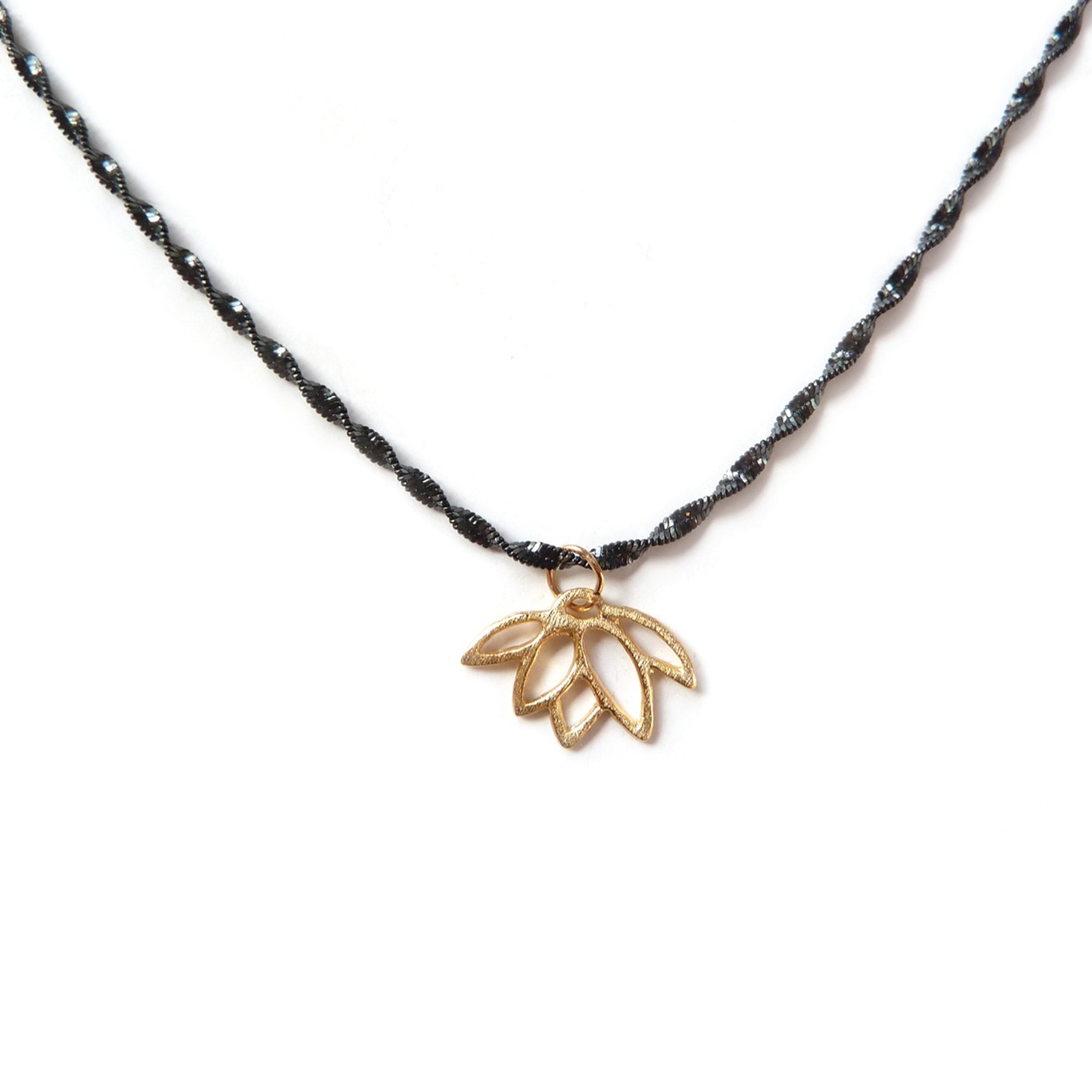 mtl-gold vermeil-lotus-flower-black- necklace-kernowcraft.jpg