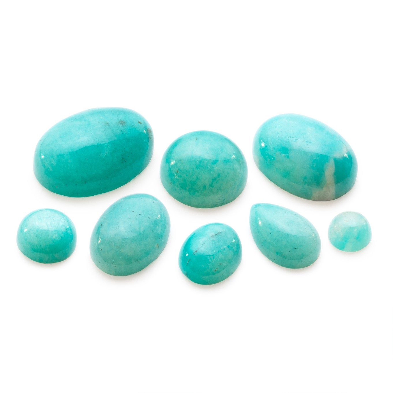 Peruvian Amazonite Cabochons