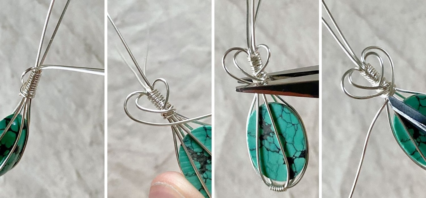 wire wrapped cabochon tutorial