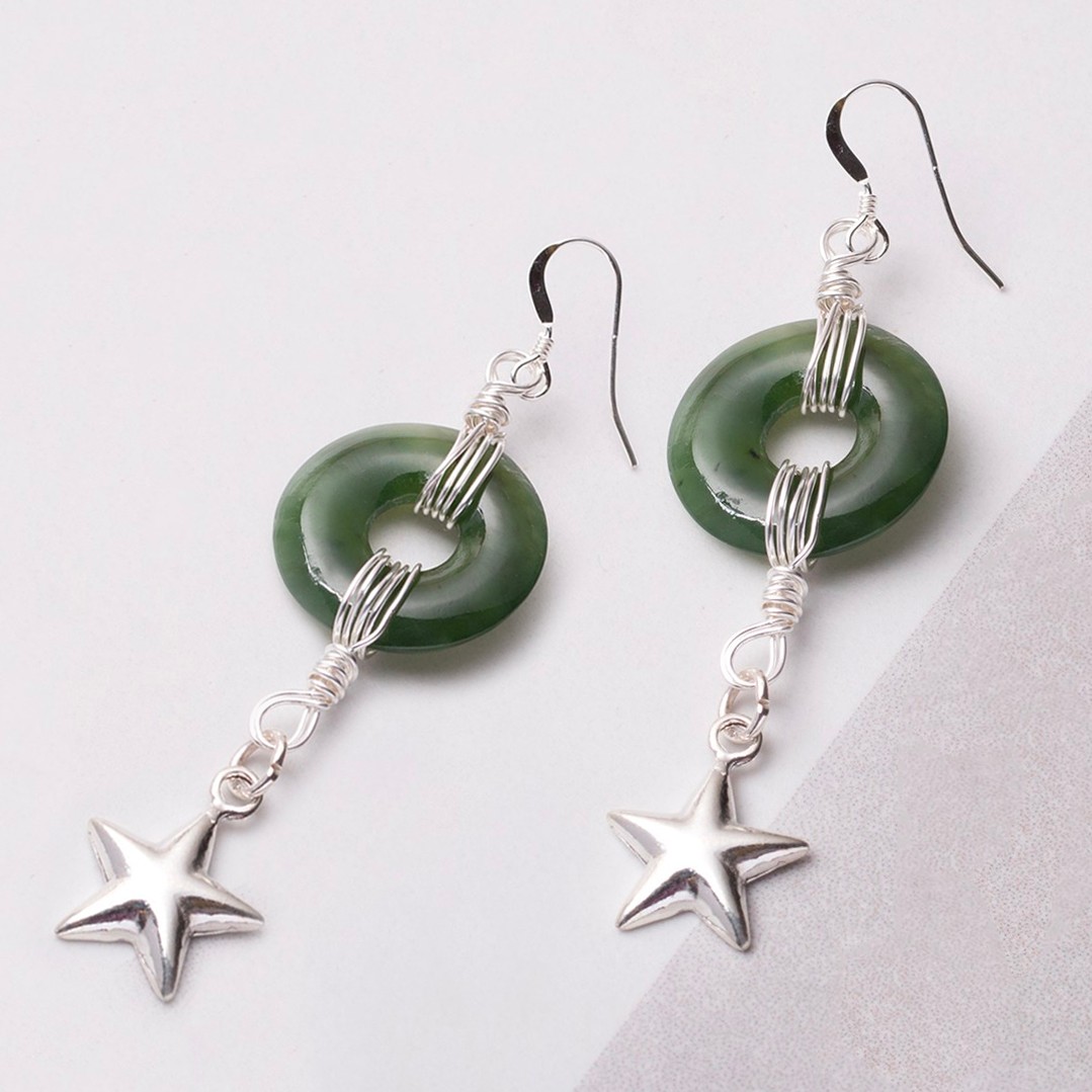 jade donut wire wrapped star earrings.jpg