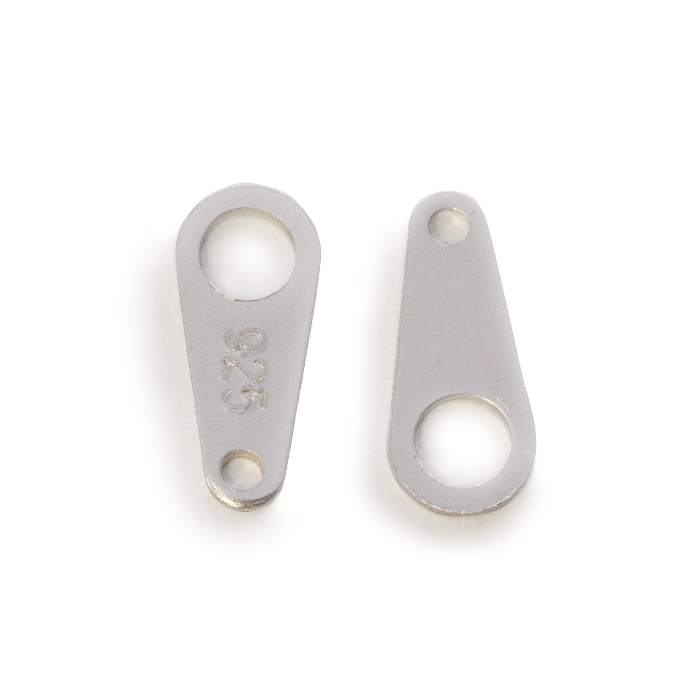 Sterling Silver Necklet Tags (Pack of 10)