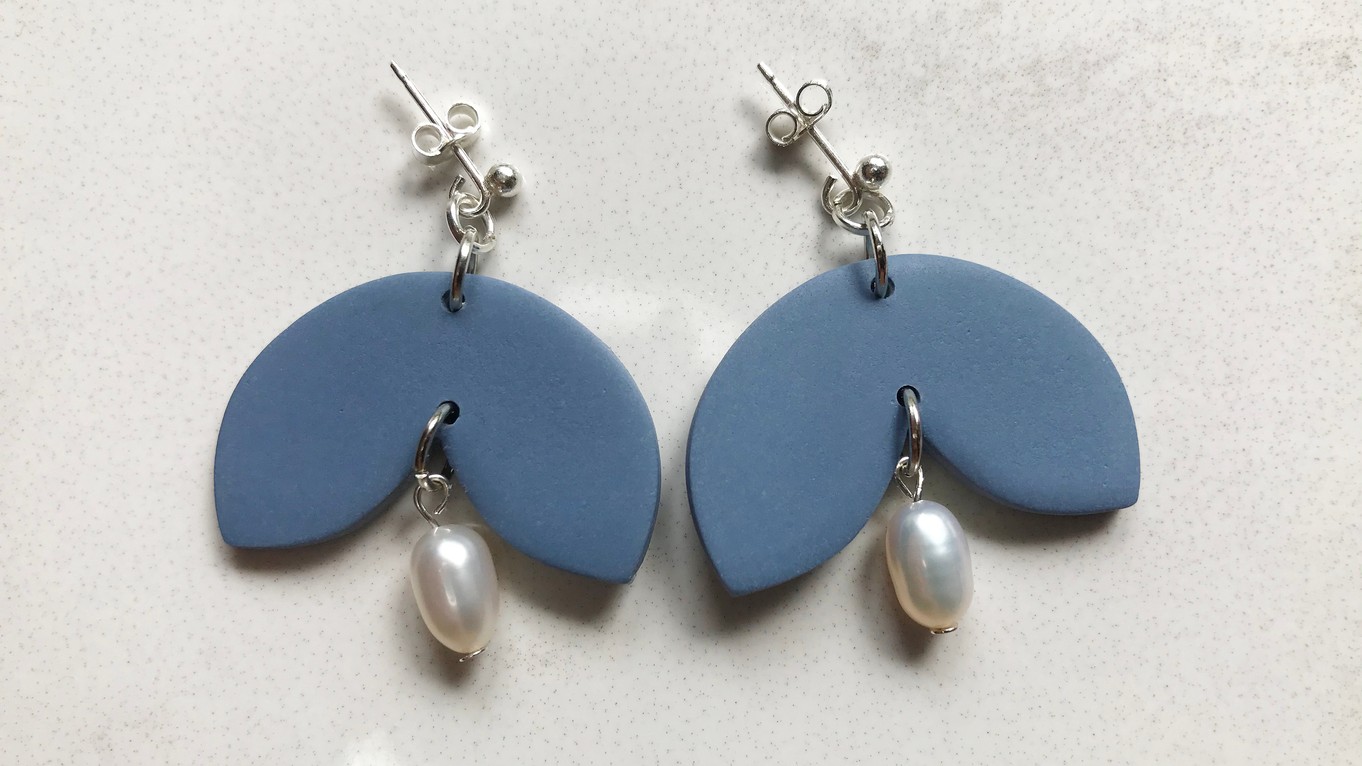 polymer clay earring tutorial