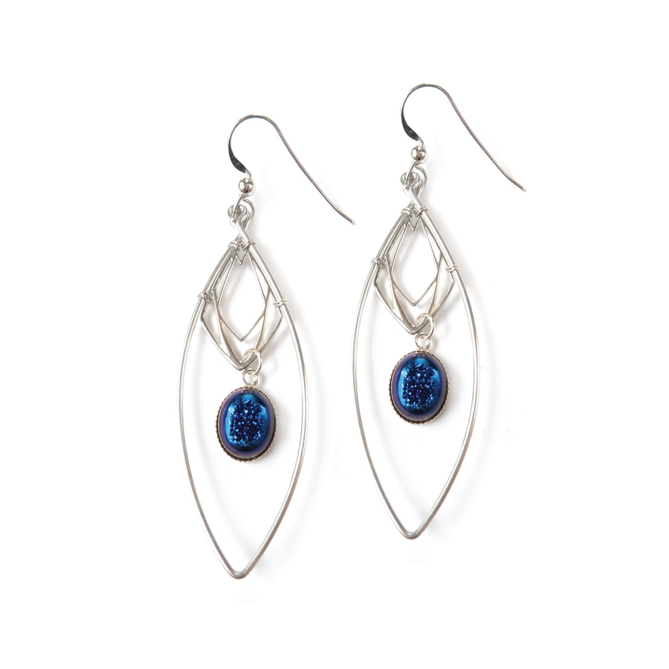 mtl-lightening-blue-drusy-diamond-shape-earrings-kernowcraft.jpg