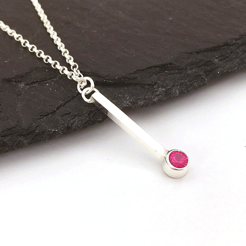 ruby necklace