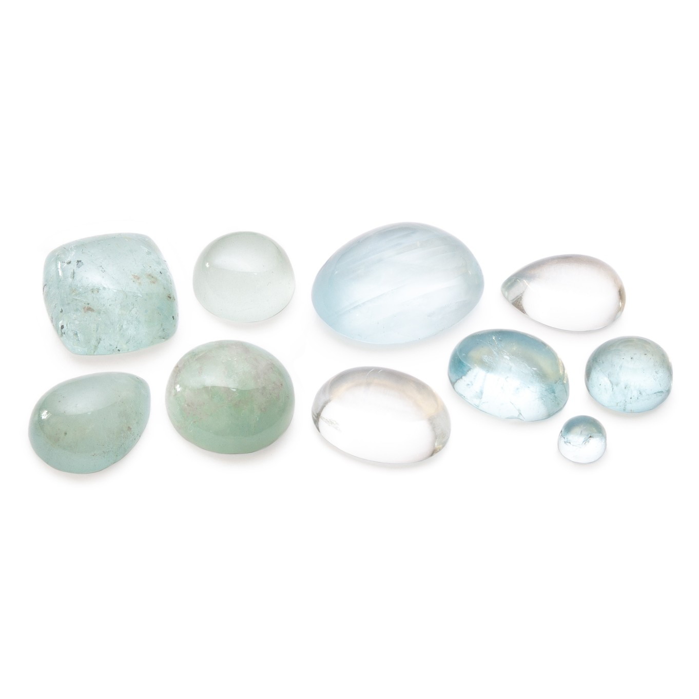 Aquamarine Cabochons