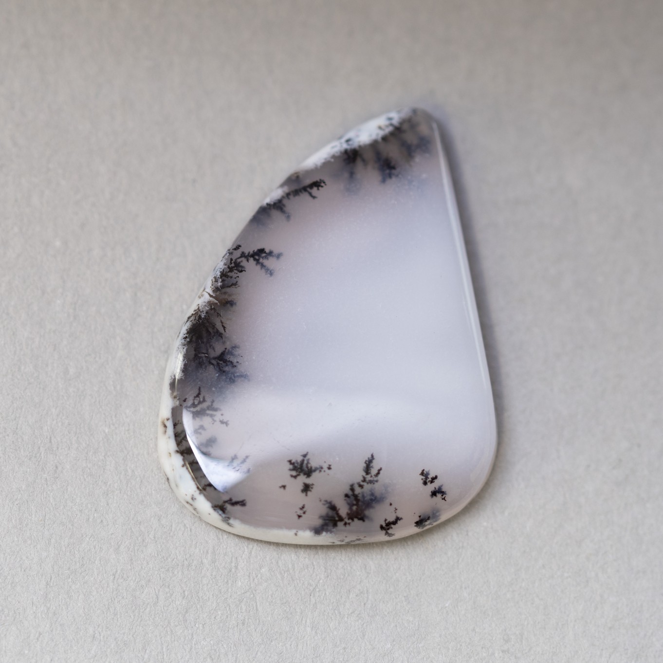 Dendrite Opal Freeform Cabochon, Approx 35.5x23mm