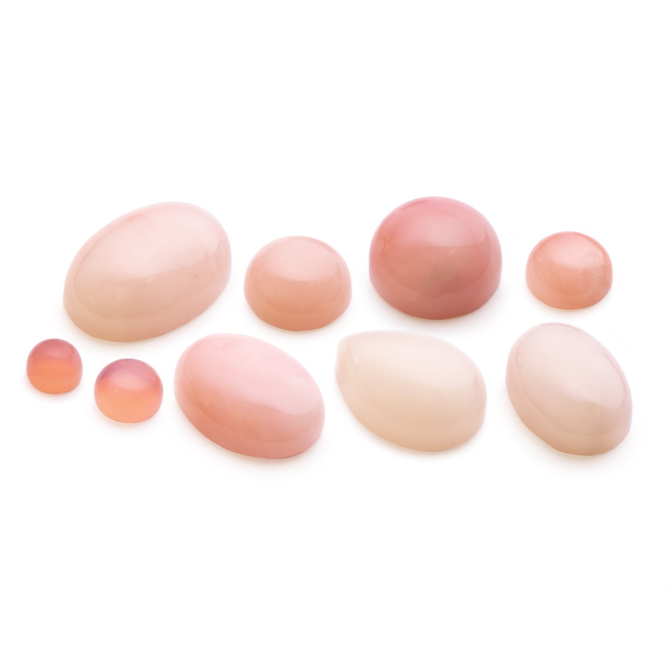 Pink Opal Cabochons