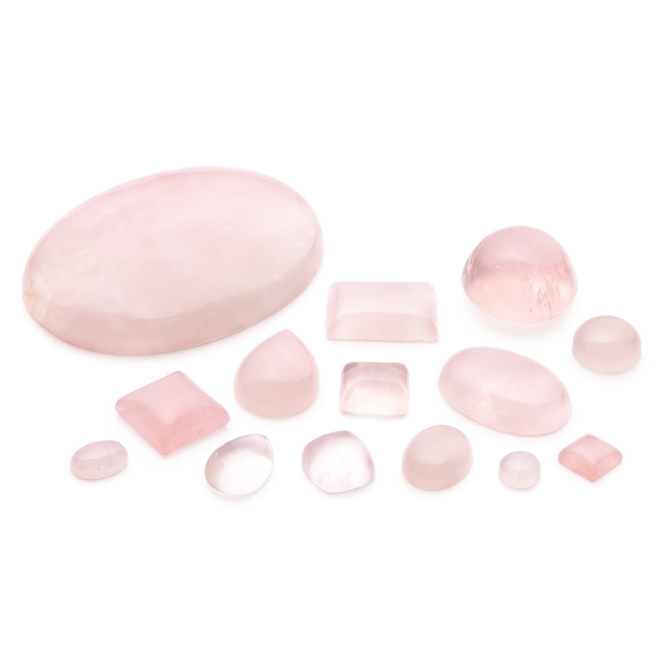 Rose Quartz Cabochons