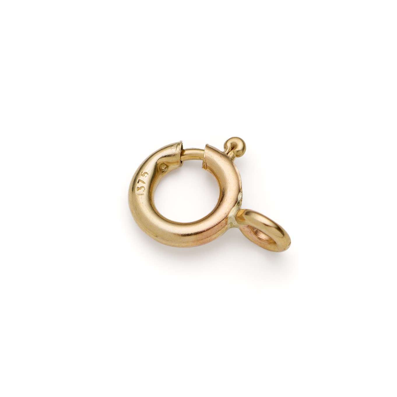 9ct Gold 7mm Bolt Ring with Closed Ring