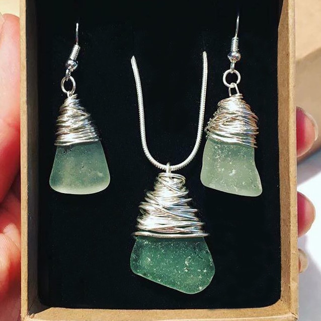 sea glass jewellery