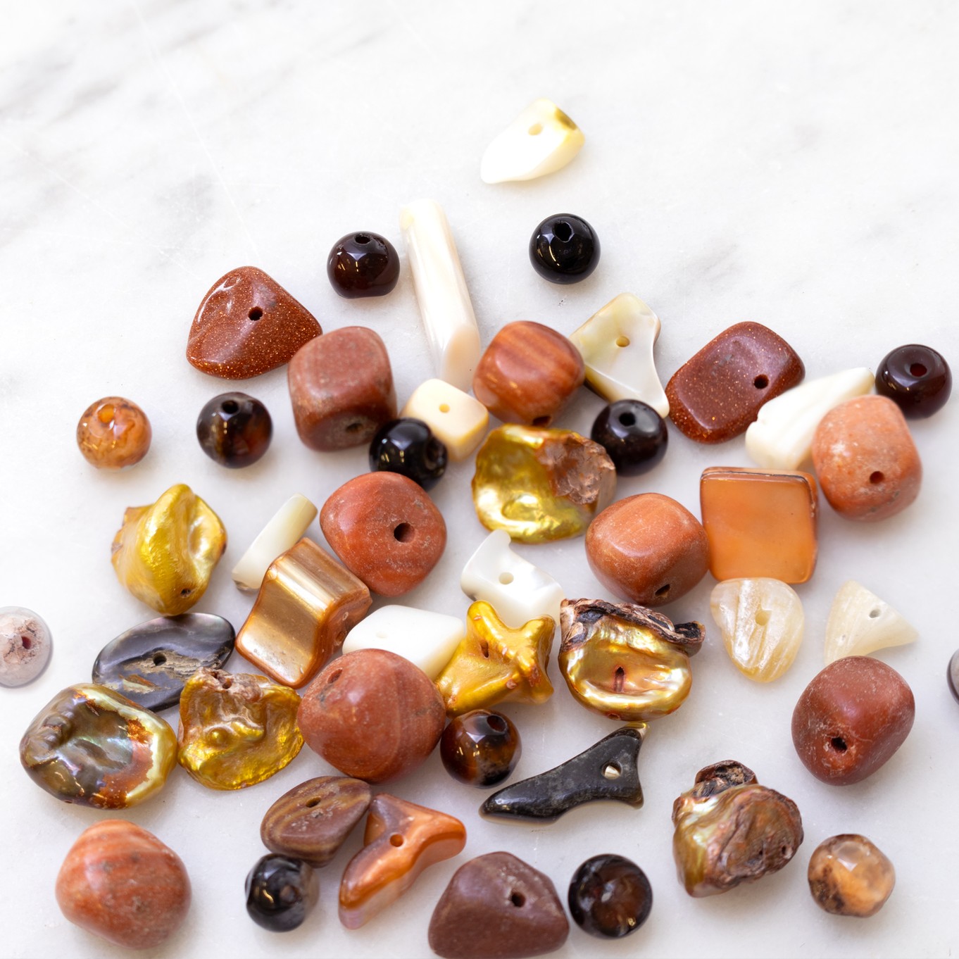 Beachcomber Mixed Gemstone Bead Pack, Approx 25g