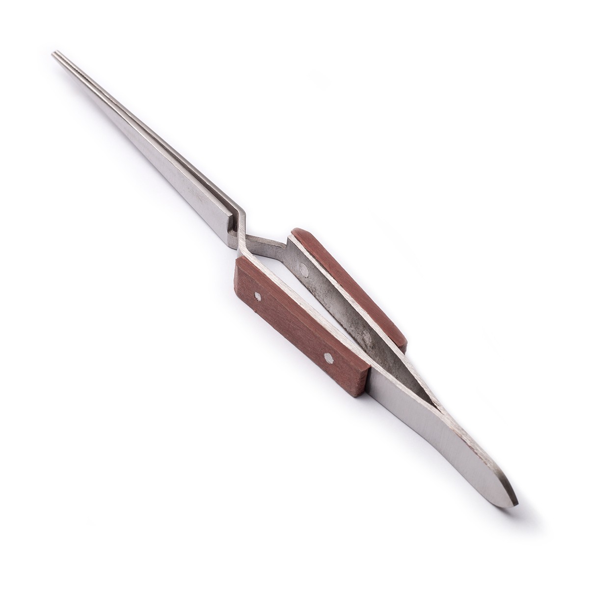 Insulated Reverse Action Soldering Tweezers