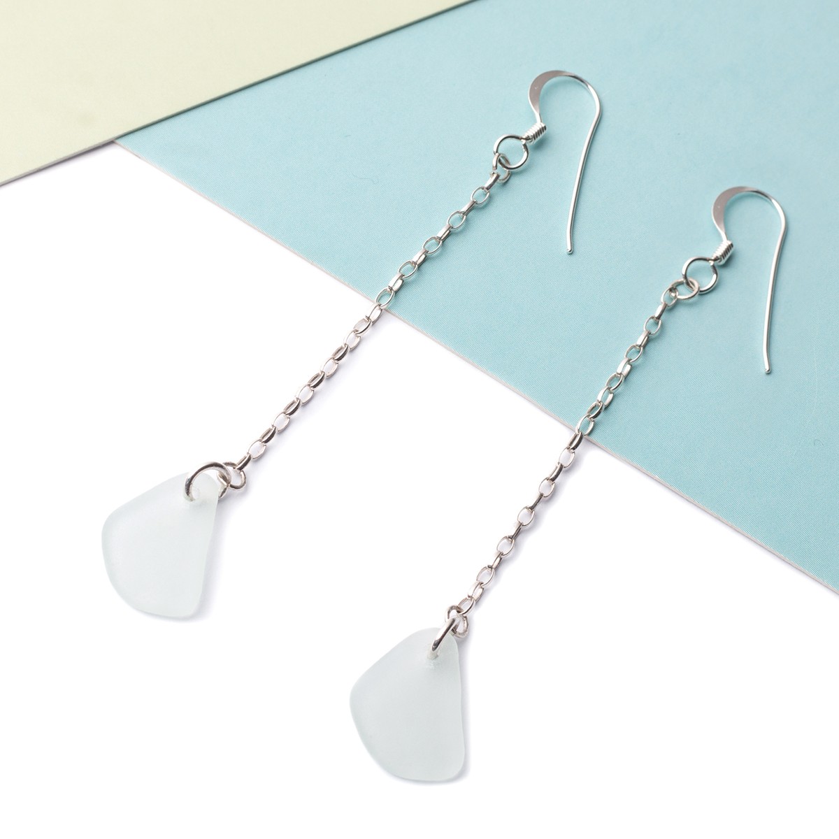 sea glass earrings